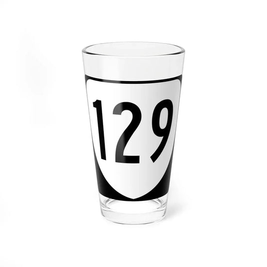Virginia 129 1980 (Virginia) (Road Sign) Pint Glass 16oz 16oz - Go Mug Yourself
