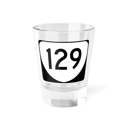 Virginia 129 (Virginia) (Road Sign) Shot Glass 1.5oz 1.5oz - Go Mug Yourself