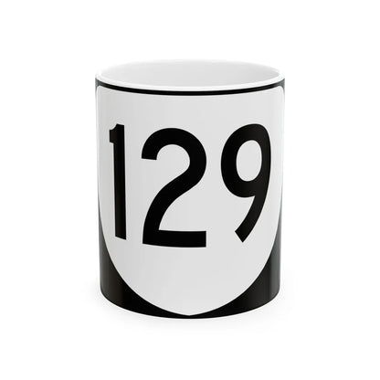 Virginia 129 (Virginia) (Road Sign) White Coffee Mug 11oz - Go Mug Yourself