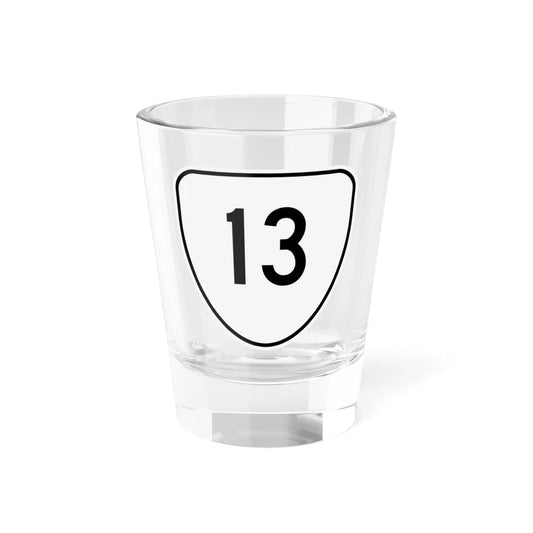 Virginia 13 1956 (Virginia) (Road Sign) Shot Glass 1.5oz 1.5oz - Go Mug Yourself
