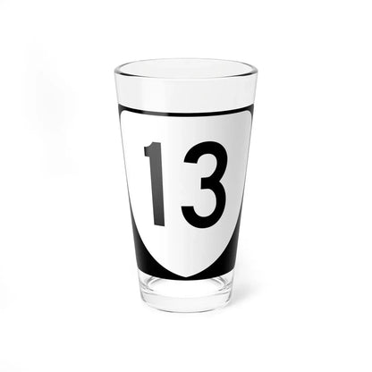 Virginia 13 (Virginia) (Road Sign) Pint Glass 16oz 16oz - Go Mug Yourself