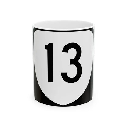 Virginia 13 (Virginia) (Road Sign) White Coffee Mug 11oz - Go Mug Yourself