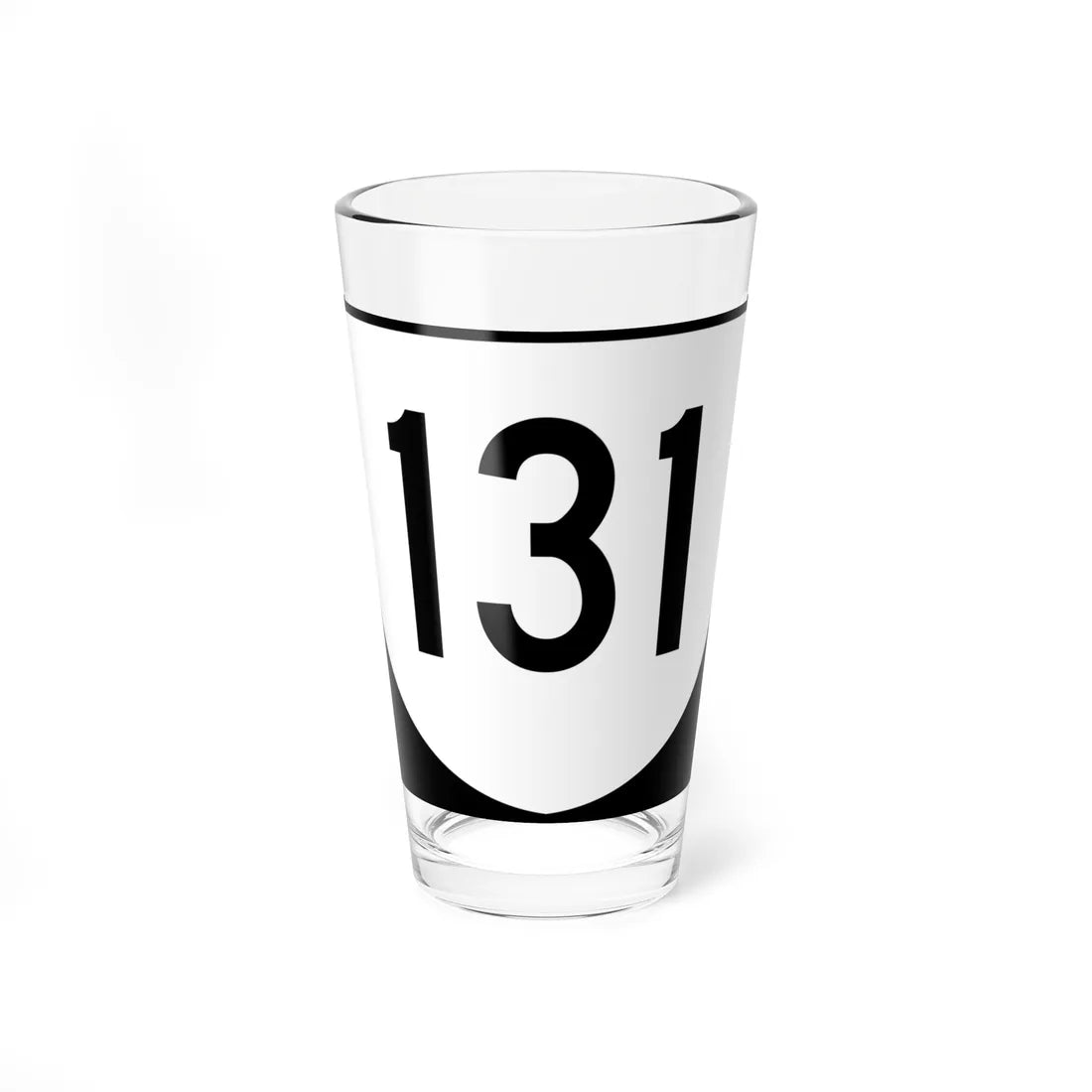 Virginia 131 (Virginia) (Road Sign) Pint Glss 16oz 16oz - Go Mug Yourself