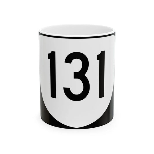 Virginia 131 (Virginia) (Road Sign) White Coffee Mug 11oz - Go Mug Yourself