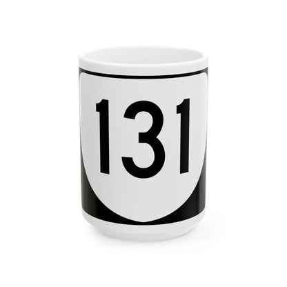 Virginia 131 (Virginia) (Road Sign) White Coffee Mug 15oz - Go Mug Yourself