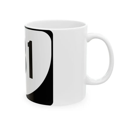 Virginia 131 (Virginia) (Road Sign) White Coffee Mug - Go Mug Yourself