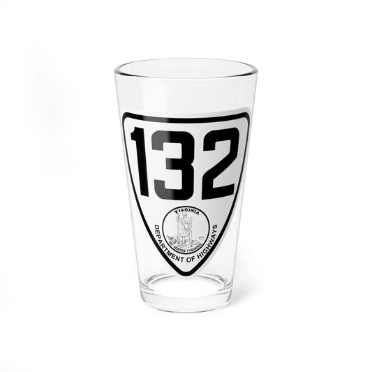 Virginia 132 1924 (Virginia) (Road Sign) Pint Glss 16oz 16oz - Go Mug Yourself