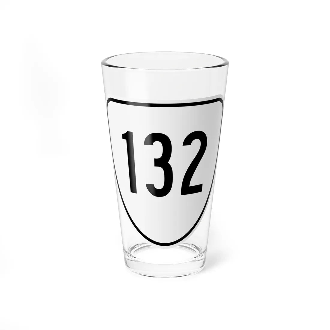 Virginia 132 1956 (Virginia) (Road Sign) Pint Glss 16oz 16oz - Go Mug Yourself