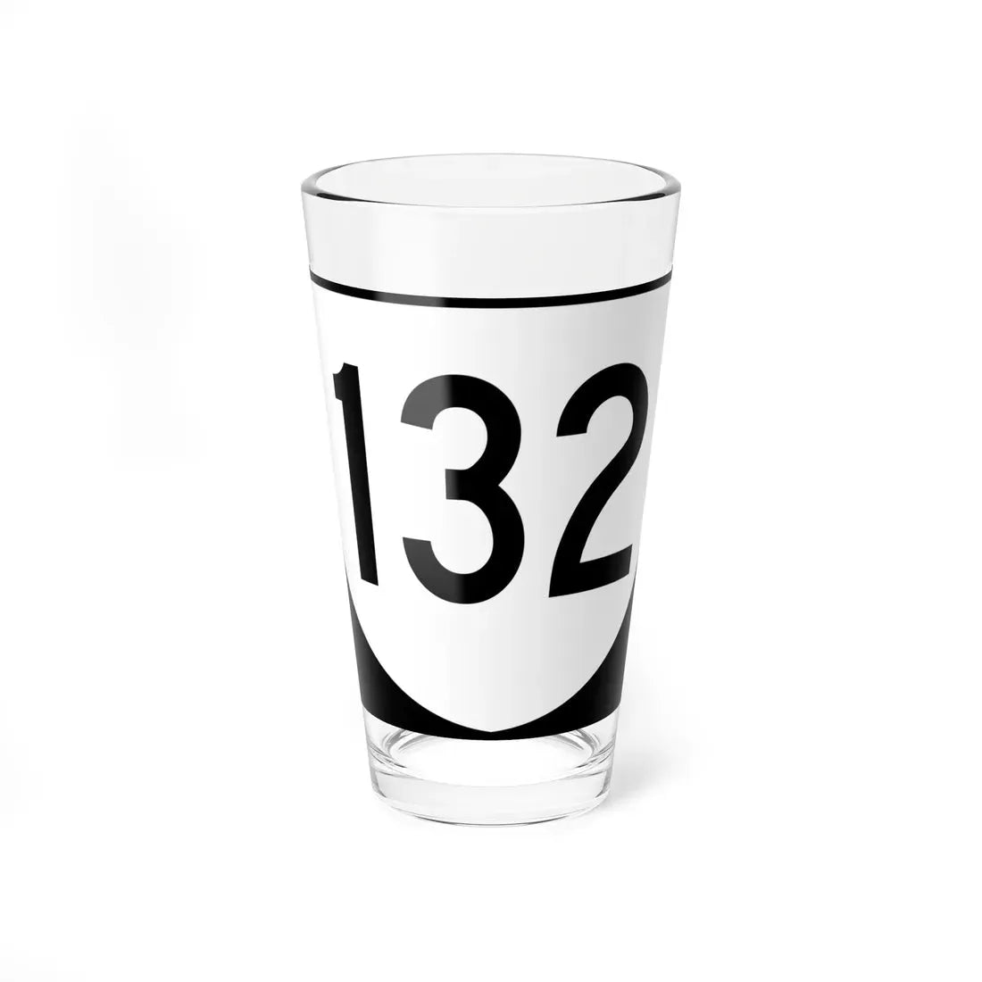 Virginia 132 (Virginia) (Road Sign) Pint Glass 16oz 16oz - Go Mug Yourself