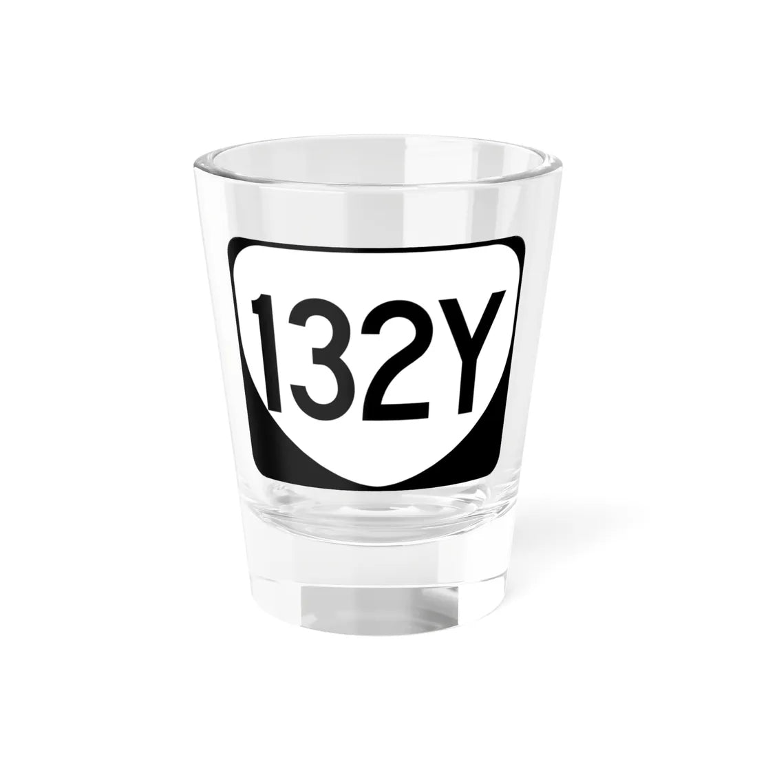 Virginia 132Y (Virginia) (Road Sign) Shot Glass 1.5oz 1.5oz - Go Mug Yourself