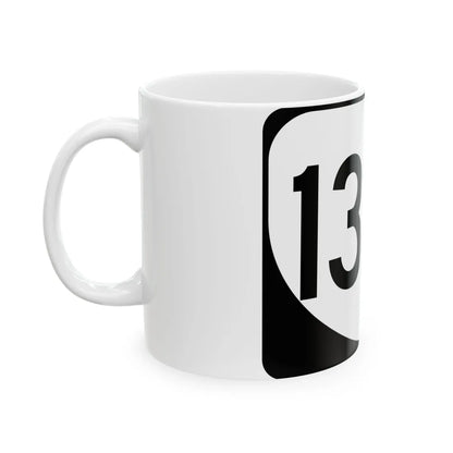 Virginia 132Y (Virginia) (Road Sign) White Coffee Mug - Go Mug Yourself