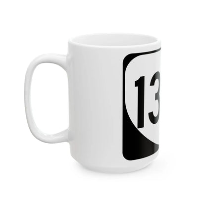 Virginia 132Y (Virginia) (Road Sign) White Coffee Mug - Go Mug Yourself