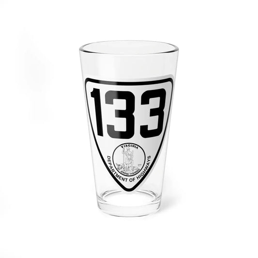 Virginia 133 1924 (Virginia) (Road Sign) Pint Glass 16oz 16oz - Go Mug Yourself