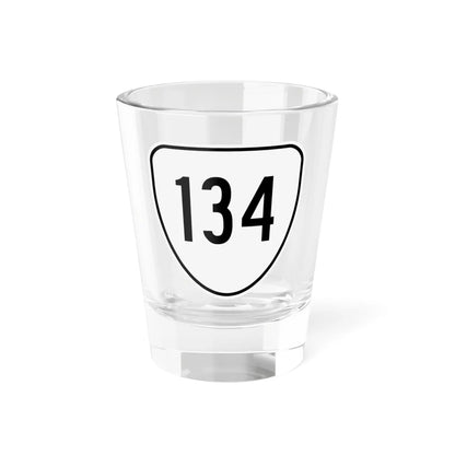 Virginia 134 1956 (Virginia) (Road Sign) Shot Glass 1.5oz 1.5oz - Go Mug Yourself