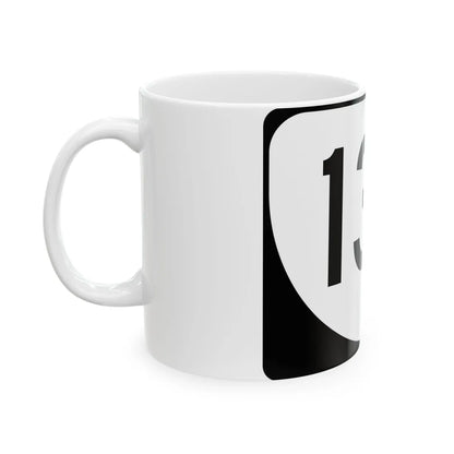 Virginia 135 (Virginia) (Road Sign) White Coffee Mug - Go Mug Yourself