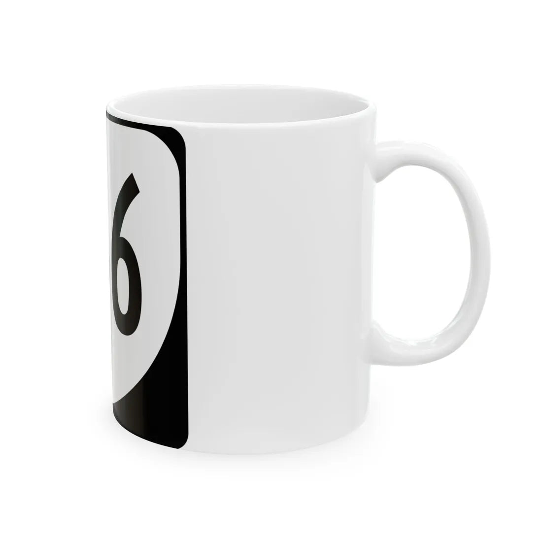 Virginia 136 1980 (Virginia) (Road Sign) White Coffee Mug - Go Mug Yourself