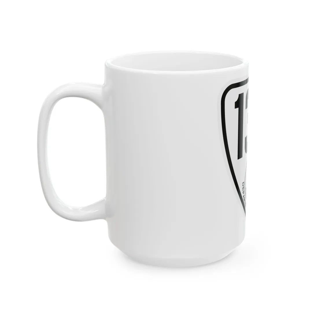 Virginia 137 1924 (Virginia) (Road Sign) White Coffee Mug - Go Mug Yourself