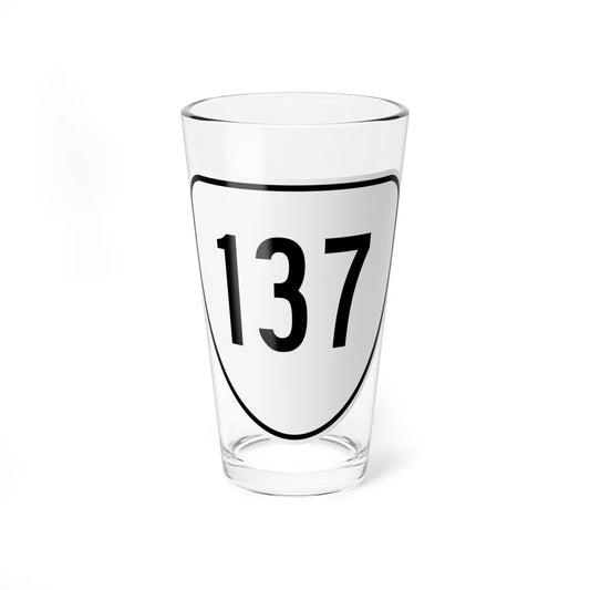 Virginia 137 1956 (Virginia) (Road Sign) Pint Glss 16oz 16oz - Go Mug Yourself