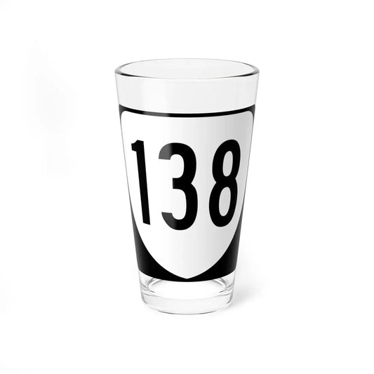 Virginia 138 1980 (Virginia) (Road Sign) Pint Glass 16oz 16oz - Go Mug Yourself