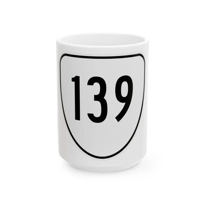 Virginia 139 1956 (Virginia) (Road Sign) White Coffee Mug 15oz - Go Mug Yourself