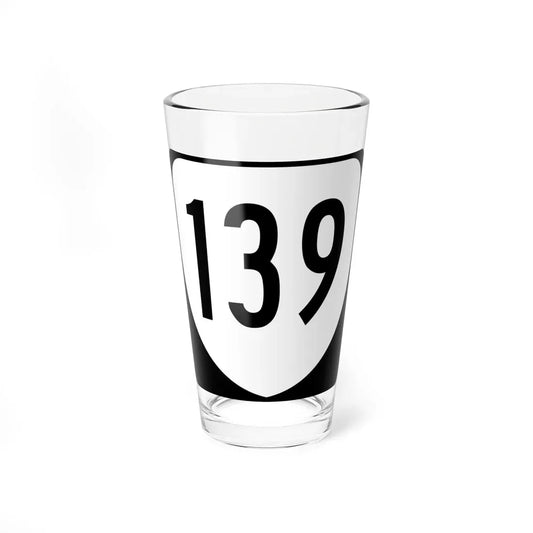 Virginia 139 1980 (Virginia) (Road Sign) Pint Glass 16oz 16oz - Go Mug Yourself