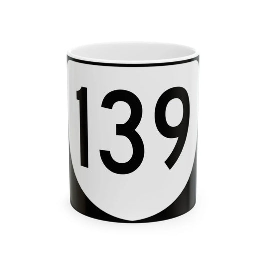 Virginia 139 (Virginia) (Road Sign) White Coffee Mug 11oz - Go Mug Yourself