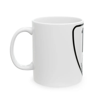 Virginia 14 1924 (Virginia) (Road Sign) White Coffee Mug - Go Mug Yourself