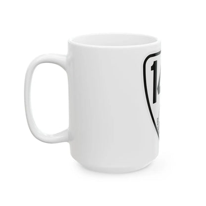 Virginia 140 1924 (Virginia) (Road Sign) White Coffee Mug - Go Mug Yourself