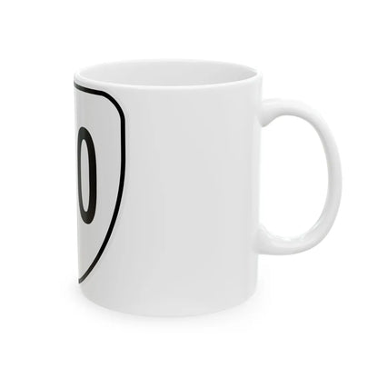 Virginia 140 1956 (Virginia) (Road Sign) White Coffee Mug - Go Mug Yourself