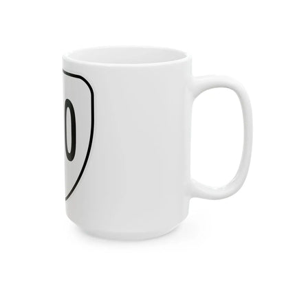 Virginia 140 1956 (Virginia) (Road Sign) White Coffee Mug - Go Mug Yourself