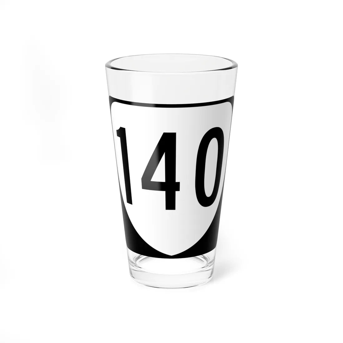 Virginia 140 1980 (Virginia) (Road Sign) Pint Glss 16oz 16oz - Go Mug Yourself