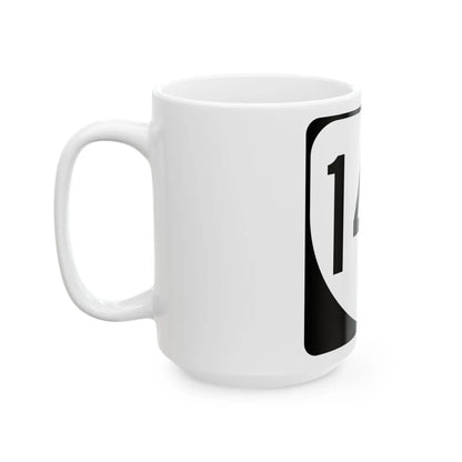 Virginia 140 1980 (Virginia) (Road Sign) White Coffee Mug - Go Mug Yourself