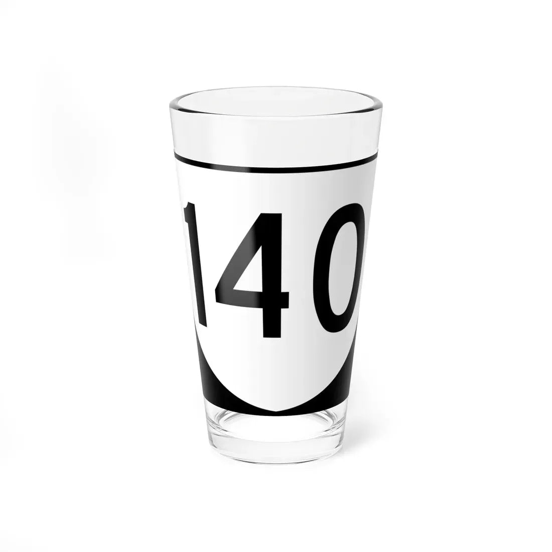 Virginia 140 (Virginia) (Road Sign) Pint Glass 16oz 16oz - Go Mug Yourself