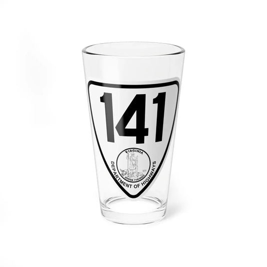 Virginia 141 1924 (Virginia) (Road Sign) Pint Glass 16oz 16oz - Go Mug Yourself