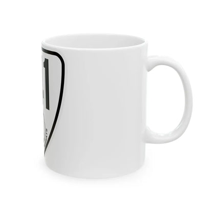Virginia 141 1924 (Virginia) (Road Sign) White Coffee Mug - Go Mug Yourself