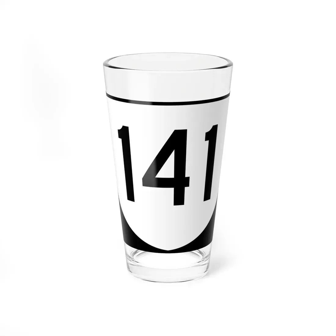Virginia 141 (Virginia) (Road Sign) Pint Glass 16oz 16oz - Go Mug Yourself
