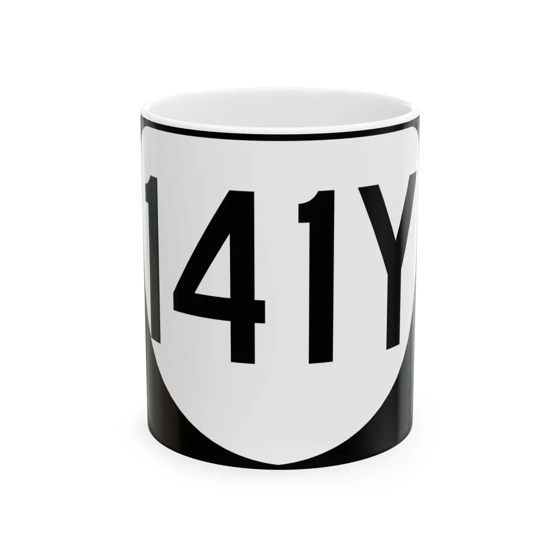 Virginia 141Y (Virginia) (Road Sign) White Coffee Mug 11oz - Go Mug Yourself