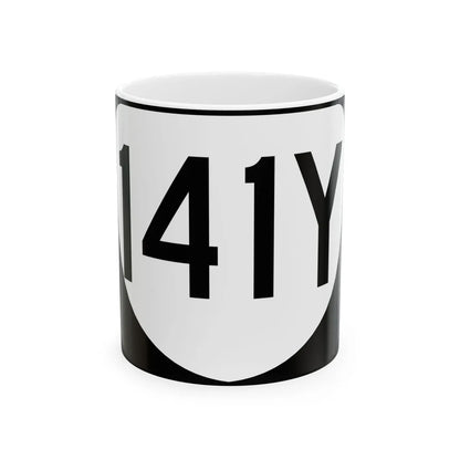 Virginia 141Y (Virginia) (Road Sign) White Coffee Mug 11oz - Go Mug Yourself