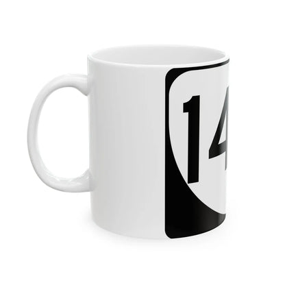 Virginia 141Y (Virginia) (Road Sign) White Coffee Mug - Go Mug Yourself
