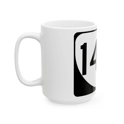 Virginia 141Y (Virginia) (Road Sign) White Coffee Mug - Go Mug Yourself