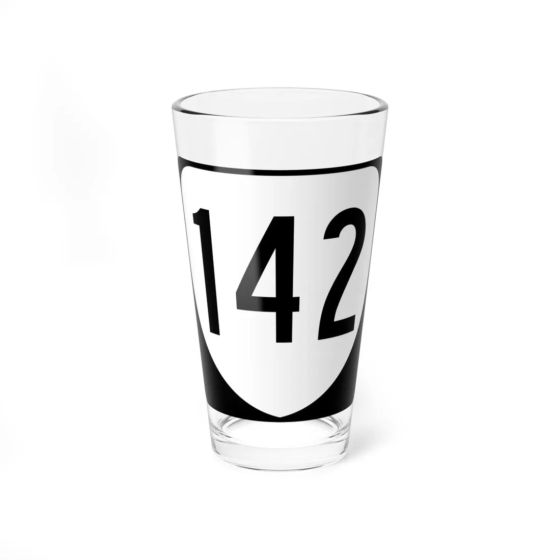 Virginia 142 1980 (Virginia) (Road Sign) Pint Glss 16oz 16oz - Go Mug Yourself