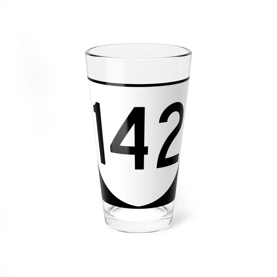 Virginia 142 (Virginia) (Road Sign) Pint Glss 16oz 16oz - Go Mug Yourself