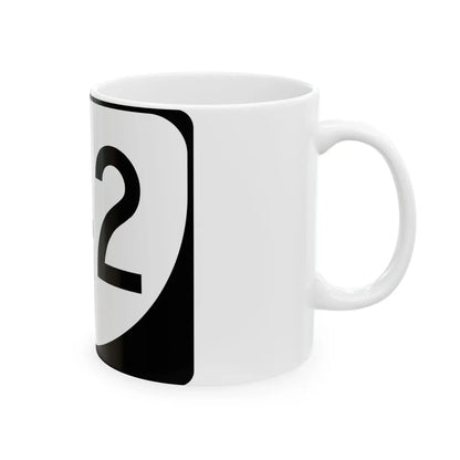 Virginia 142 (Virginia) (Road Sign) White Coffee Mug - Go Mug Yourself