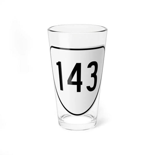 Virginia 143 1956 (Virginia) (Road Sign) Pint Glass 16oz 16oz - Go Mug Yourself