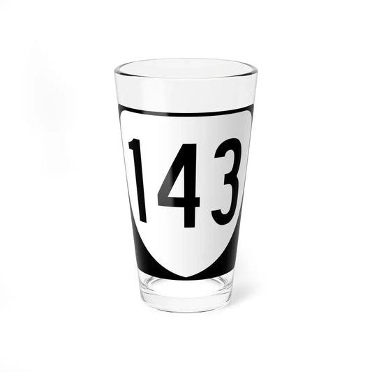 Virginia 143 1980 (Virginia) (Road Sign) Pint Glass 16oz 16oz - Go Mug Yourself