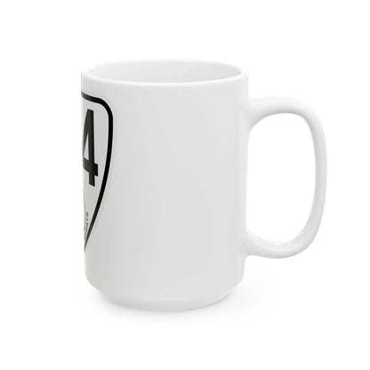 Virginia 144 1924 (Virginia) (Road Sign) White Coffee Mug - Go Mug Yourself