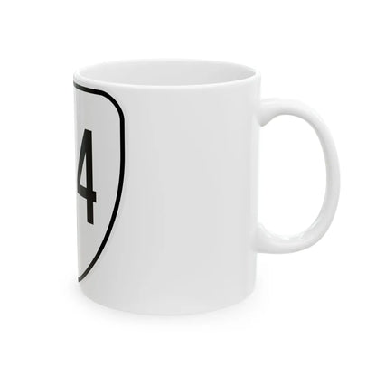 Virginia 144 1956 (Virginia) (Road Sign) White Coffee Mug - Go Mug Yourself