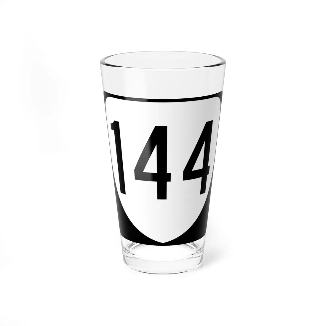 Virginia 144 1980 (Virginia) (Road Sign) Pint Glss 16oz 16oz - Go Mug Yourself