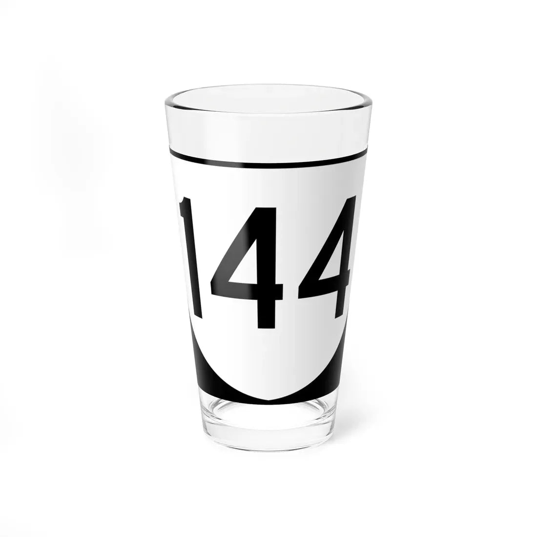 Virginia 144 (Virginia) (Road Sign) Pint Glass 16oz 16oz - Go Mug Yourself