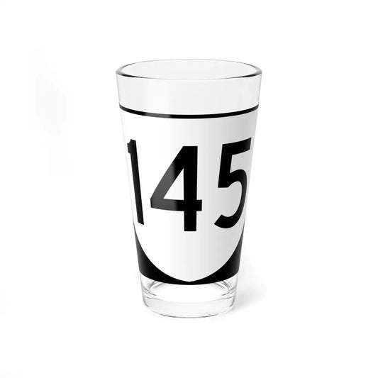 Virginia 145 (Virginia) (Road Sign) Pint Glass 16oz 16oz - Go Mug Yourself